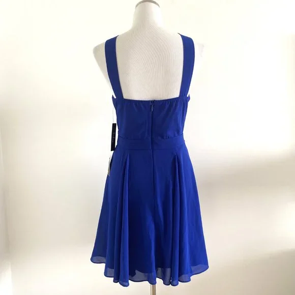 Lulu's Forevermore Royal Blue Skater Dress - Picture 6 of 16